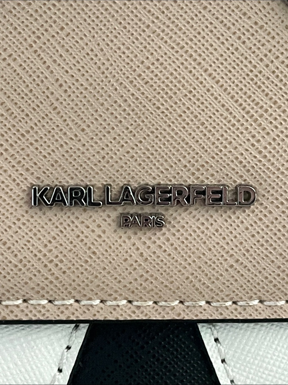 Karl Lagerfeld Bag. Karl Lagerfeld Self Portrait Bag. Crossbody Saffiano Leather - Picture 7 of 11